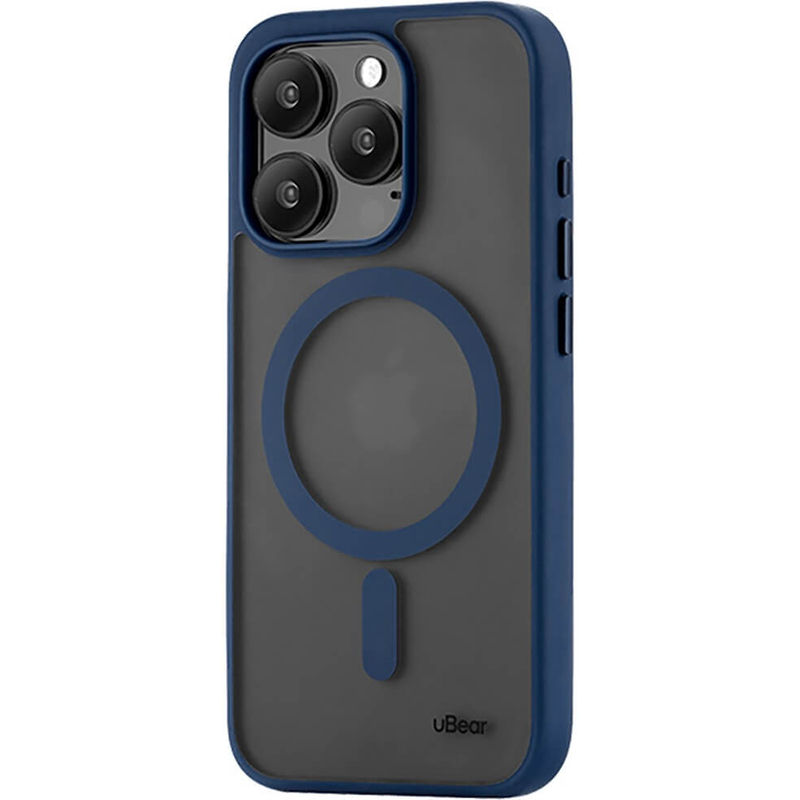 CS295DB67PMT-I23M Чехол защитный uBear Cloud Mag Case, iPhone 15 Pro Max, MagSafe, синий